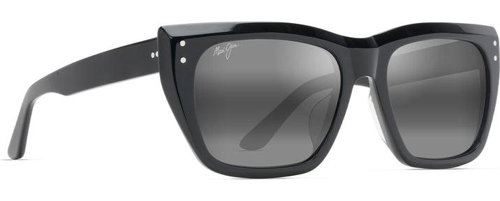 Rectangle Black/Neutral Grey Maui Jim Aloha Lane 893 View #1