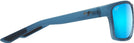 Rectangle Blue Black Stripe/Blue Hawaii Maui Jim Alenuihaha 839 View #3