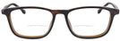 Square Dark Havana Hugo Boss 1050 Bifocal View #2