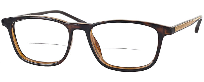 Square Dark Havana Hugo Boss 1050 Bifocal View #1