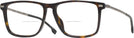 Square Dark Havana Hugo Boss 0931 Bifocal View #1