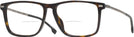 Square Dark Havana Hugo Boss 0931 Bifocal View #1