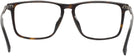 Square Dark Havana Hugo Boss 0931 Computer Style Progressive View #4