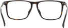 Square Dark Havana Hugo Boss 0931 Computer Style Progressive View #4