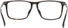 Square Dark Havana Hugo Boss 0931 Single Vision Full Frame View #4