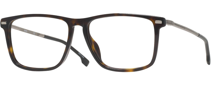 Square Dark Havana Hugo Boss 0931 Computer Style Progressive View #1