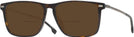 Square Dark Havana Hugo Boss 0931 Bifocal Reading Sunglasses View #1