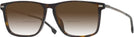 Square Dark Havana Hugo Boss 0931 w/ Gradient Bifocal Reading Sunglasses View #1