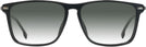 Square Black Hugo Boss 0931 w/ Gradient Progressive No-Line Reading Sunglasses View #2
