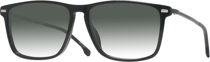 Square Black Hugo Boss 0931 w/ Gradient Progressive No-Line Reading Sunglasses View #1