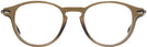 Round Brown Hugo Boss 0932 Computer Style Progressive View #2