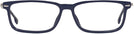 Rectangle Blue Hugo Boss 0933 Single Vision Full Frame View #2