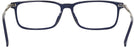 Rectangle Blue Hugo Boss 0933 Single Vision Full Frame View #4