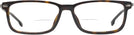 Rectangle Dark Havana Hugo Boss 0933 Bifocal View #2