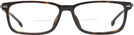 Rectangle Dark Havana Hugo Boss 0933 Bifocal View #2
