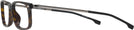 Rectangle Dark Havana Hugo Boss 0933 Progressive No-Lines View #3