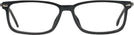 Rectangle Black Hugo Boss 0933 Single Vision Full Frame View #2