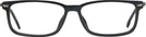 Rectangle Black Hugo Boss 0933 Single Vision Full Frame View #2