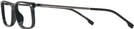 Rectangle Black Hugo Boss 0933 Progressive No-Lines View #3