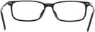 Rectangle Black Hugo Boss 0933 Progressive No-Lines View #4