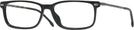 Rectangle Black Hugo Boss 0933 Single Vision Full Frame View #1