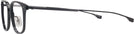 Square Black Hugo Boss 0975 Progressive No-Lines View #3