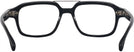 Square Black Hugo Boss 1001 Single Vision Full Frame View #4