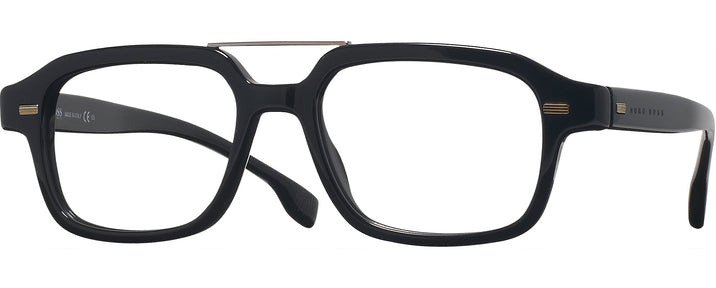 Square Black Hugo Boss 1001 Single Vision Full Frame View #1