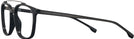Square Black Hugo Boss 1049 Single Vision Full Frame View #3