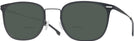 Square Matte Black Grey Hugo Boss 1427 Bifocal Reading Sunglasses View #1