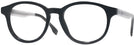Round Black Crystal Hugo Boss 1548 Progressive No-Lines View #1