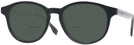 Round Black Crystal Hugo Boss 1548 Bifocal Reading Sunglasses View #1