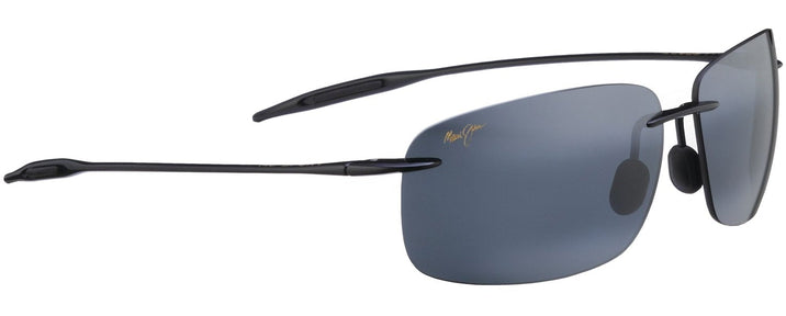 Rectangle Black / Grey Lens Maui Jim Breakwall 422 View #1