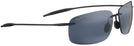 Rectangle Black / Grey Lens Maui Jim Breakwall 422 View #1