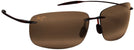 Rectangle Brown / HCL Lens Maui Jim Breakwall 422 View #1