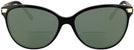 Cat Eye Black Burberry 4216 Bifocal Reading Sunglasses View #2
