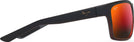 Rectangle Burgundy Stripe/Hawaii Lava Lens Maui Jim Alenuihaha 839 View #3