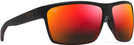 Rectangle Burgundy Stripe/Hawaii Lava Lens Maui Jim Alenuihaha 839 View #1