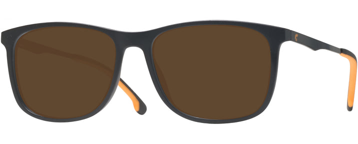 Square Black Orange Carrera 2045T Progressive Reading Sunglasses View #1