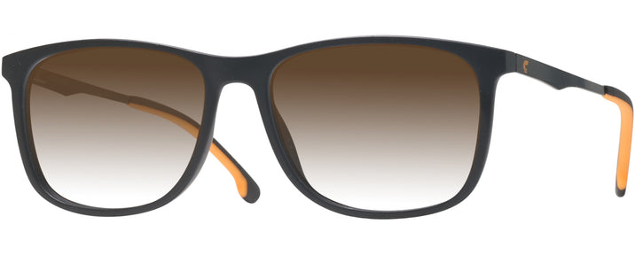 Square Black Orange Carrera 2045T w/ Gradient Progressive Reading Sunglasses View #1
