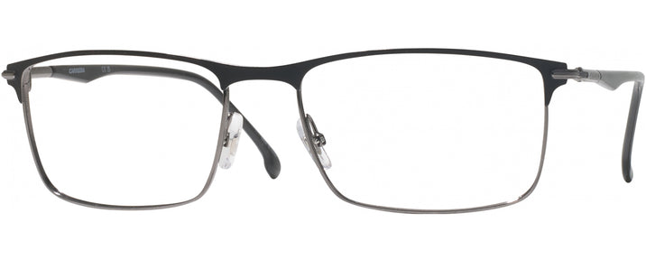Rectangle Matte Black Carrera 288 Single Vision Full Frame View #1