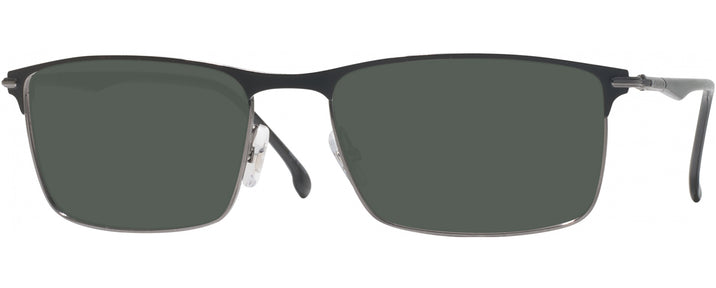 Rectangle Matte Black Carrera 288 Progressive Reading Sunglasses View #1