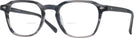 Square Grey Stripe Elias Bifocal View #1