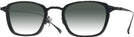 Rectangle Black Henry w/ Gradient Progressive Reading Sunglasses View #1