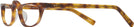 Rectangle Light Tortoise Heritage Single Vision Half Frame W/ Estate Leather Case View #3