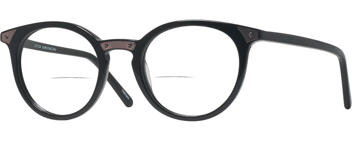 Round Black Stanton Bifocal View #1