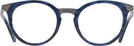 Round Blue Tortoise Stanton Progressive No-Lines View #2