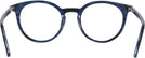 Round Blue Tortoise Stanton Progressive No-Lines View #4