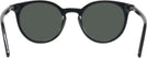 Round Black Stanton Progressive Reading Sunglasses View #4