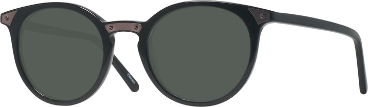 Round Black Stanton Progressive Reading Sunglasses View #1